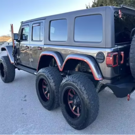 Affordable LHD/RHD 2019 Je Ee Pps Wra Ng Ler Unlimited Rubicon 6-Wheel Conversion